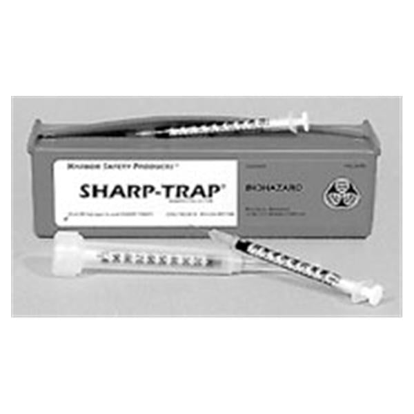 Harbor Safety Products Container Sharps Sharp-Trap 0.5Qt Red Ea, 100 Ea/Ca - ST100