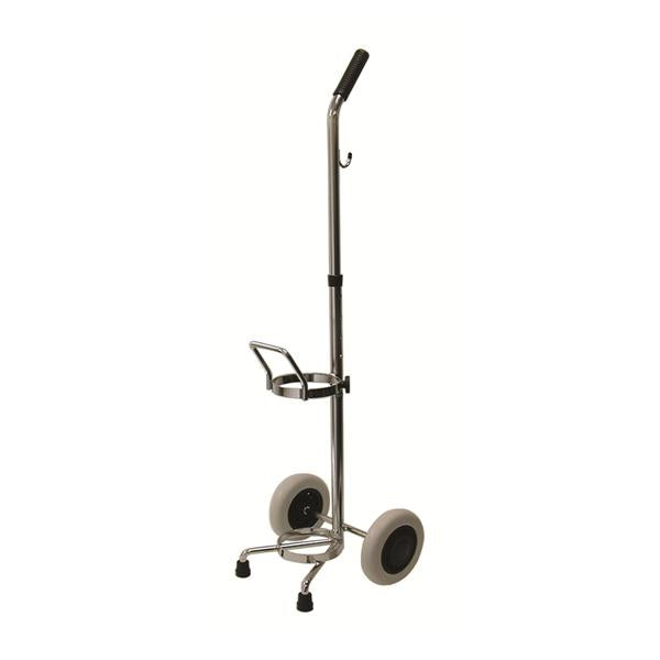 Mada Medical Products Inc Cart Cylinder For D/E O2 Tank 10X12-1/2X40" Silver Chrome Ea, 2 Ea/Ca - 370C