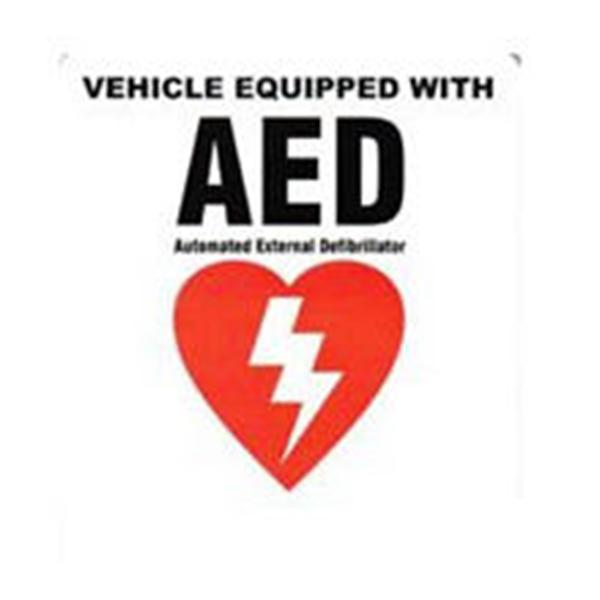 Defibtech, Decal Vehicle Vinyl 5X5" Each - DAC-802