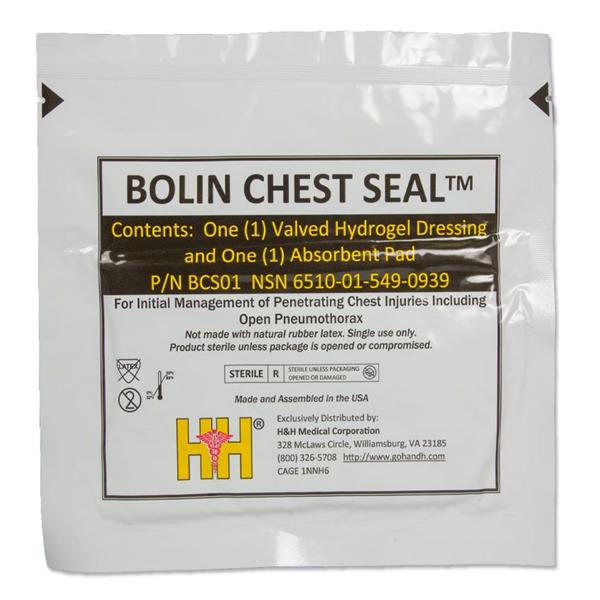 Motion Medical Distributing Seal Chest Bolin 6" Ea - 12101