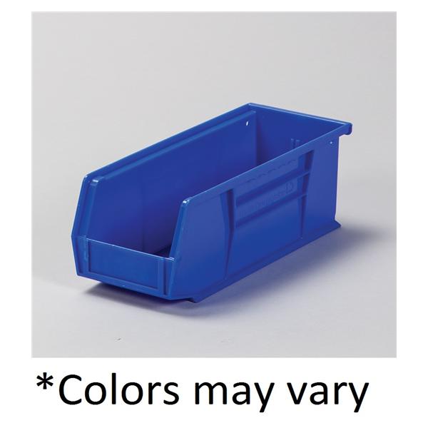 Health Care Logistics Bin Storage Super Tough 10-7/8X4-1/8X4" Specify Color Polymer W/ Label Holder Ea - 1401Y