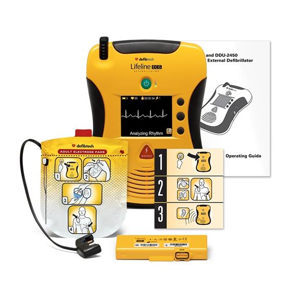 Defibtech, Aed Ecg Lifeline Each - DCF-A2460-EN