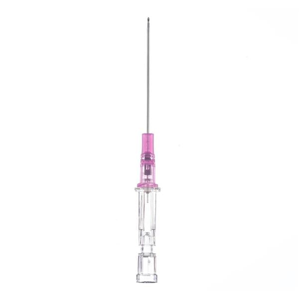 B. Braun Medical Catheter Iv Introcan Safety Safety Straight 20Gx1-1/4" W/O Wings Pink 50/Bx, 4 Bx/Ca - 4251644-02