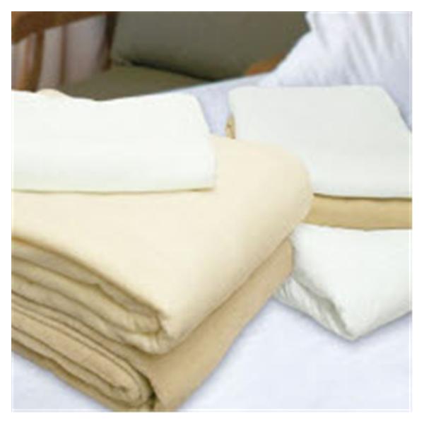 Calderon Textiles Inc Blanket Bath 70X90" Unbleached Natural Ea - 301-BBCH