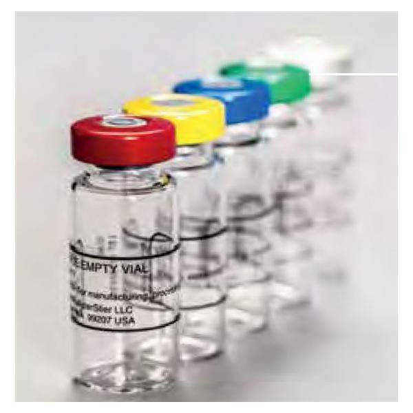 Hollister-Stier Empty Vial 25/Pk - 7508ZA