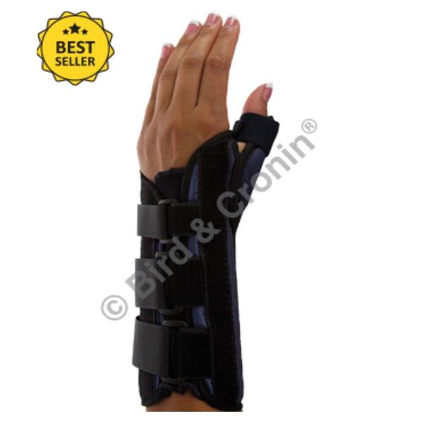 Bird & Cronin Brace Spica Premier Wrist Black Size Medium Left Ea - 8144553