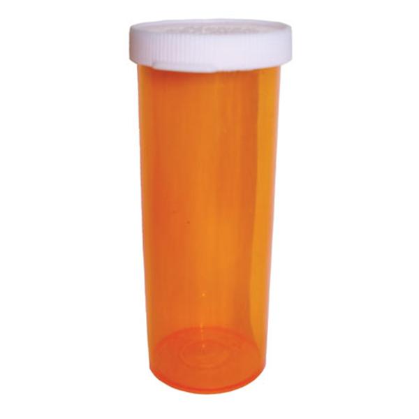 Clarke Container Division Vial Medicine Plastic 20 Dram Amber 300/Ca - 32020