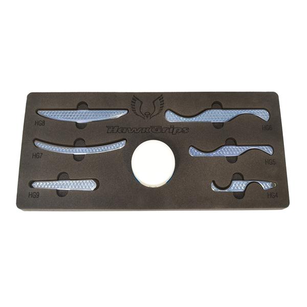 HawkGrips Silver Set Therapeutic Instrument 6-Piece 6/St - 13-4001