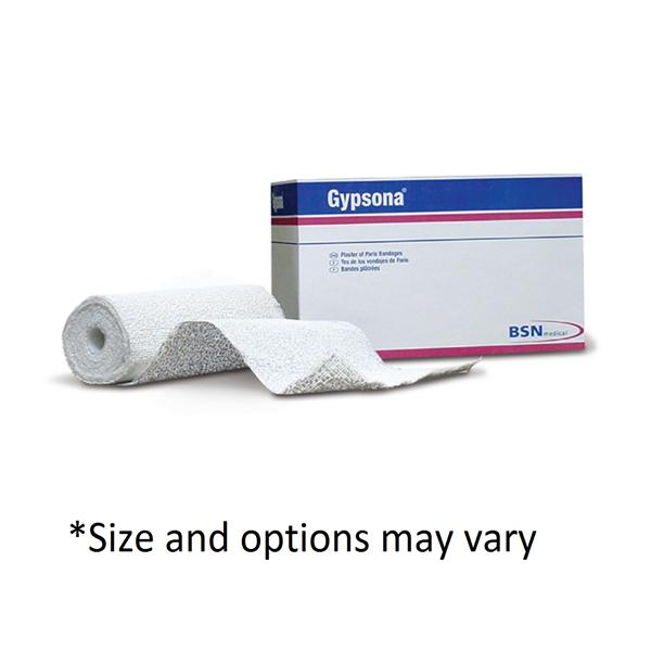 BSN Medical Bandage Casting Gypsona S Plstr Rl 58Mnt Fst St Tm Lf White 2"X3Yd 12/Bx - 30-7372