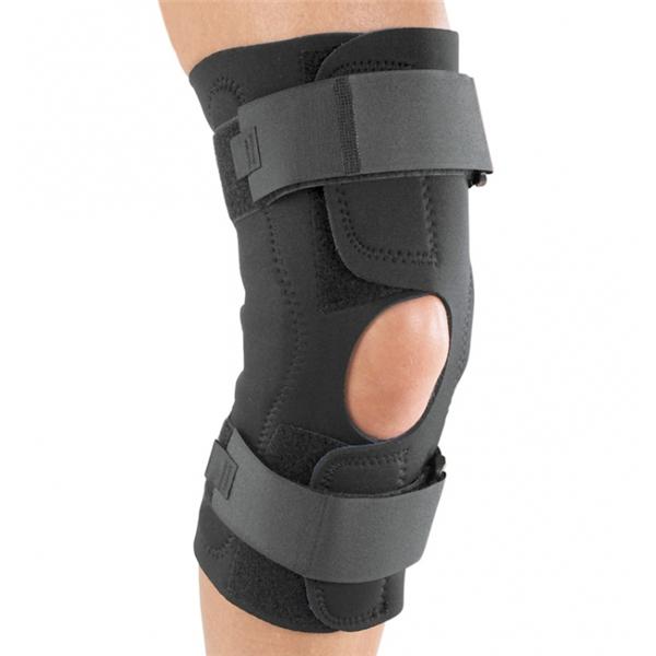 DJO Brace Wraparound Reddie Adult Knee Neoprene Black Size Medium Universal Ea - 79-82395