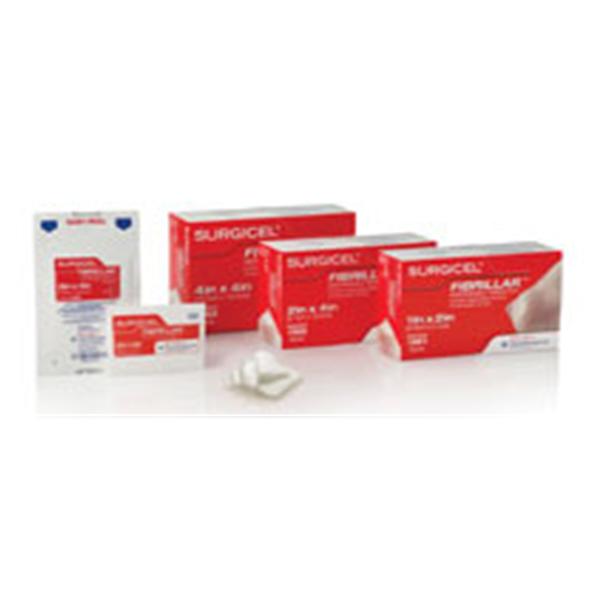 J&J Dental Hemostat Surgicel Fibrillar 1X2" Cellulose Sterile Each, 10 Ea/Ca - 1961