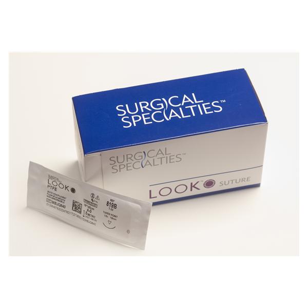 Look/Div Surgical Specialties Suture 4-0 Polytetrafluoroethylene Pc-31 White 18" 12/Bx - 821B