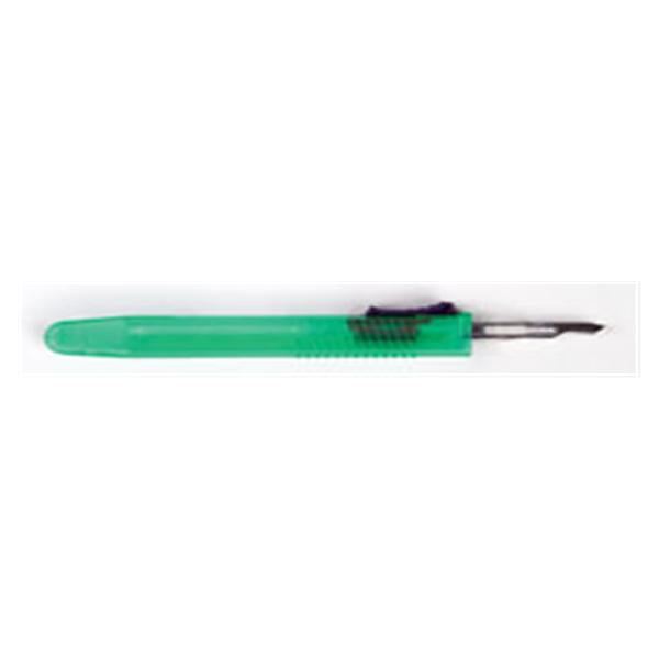 Henry Schein Scalpel Maxima #15 Safety Sterile Disposable 10/Bx, 50 Bx/Ca - 5700246