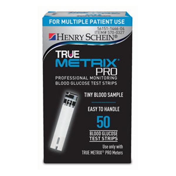 Henry Schein Henry Schein True Metrix Pro Blood Glucose Test Strip 50/Bx - R3099P-450