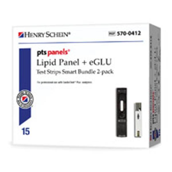 Henry Schein Hsi Cardiochek Lipid Panel/Eglu Test Kit Clia Waived 30 Test 2/Pk - PTS-2729-HS