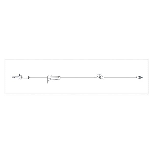 Henry Schein Iv Administration Set 86" 15 Drops/Ml Ea, 50 Ea/Ca - 570-0885