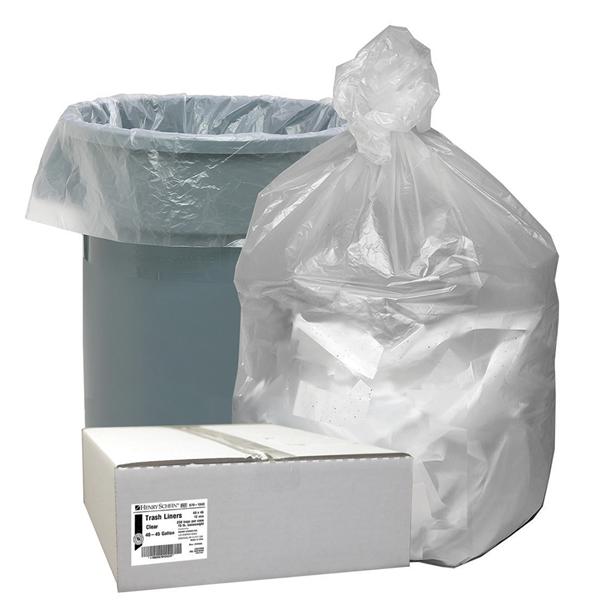 Henry Schein Bag Trash High Density 12Mic 40X48" Natural 250/Ca - 5701343