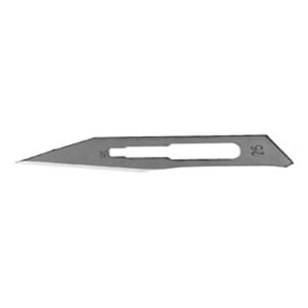 Hu-Friedy (Hufriedy) Blade Surgical #25 Sterile 100/Bx - 10-255-25