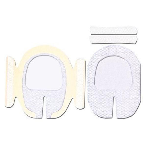 3M Healthcare Dressing Iv Tegaderm Flm 3.5X4.5 Wing Strl Adhs Adhr Transparent Lf 200/Case - 1655