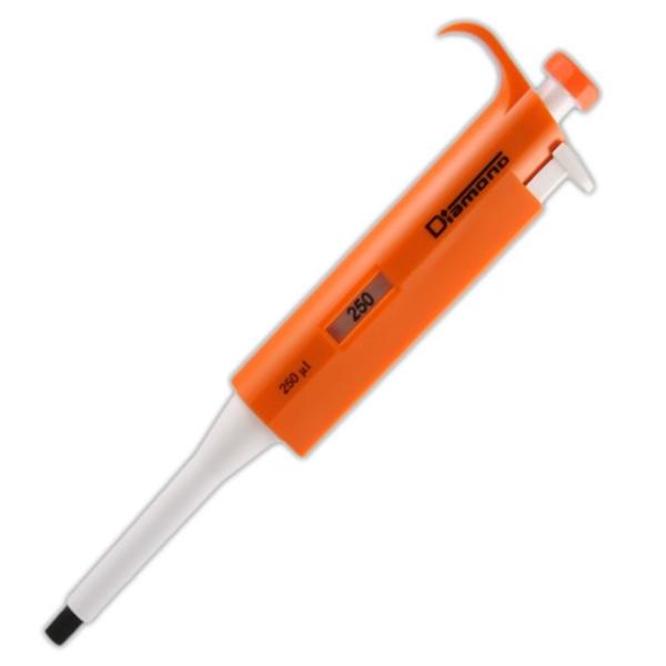 Globe Scientific Diamond Fixed Volume Pipette 25Ul Non-Graduated Yellow Ea - 3302-25