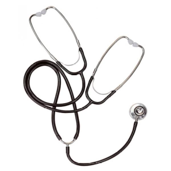 Graham-Field/Everest &Jennings Stethoscope Teaching Black 22" 2-Head Ea - 540