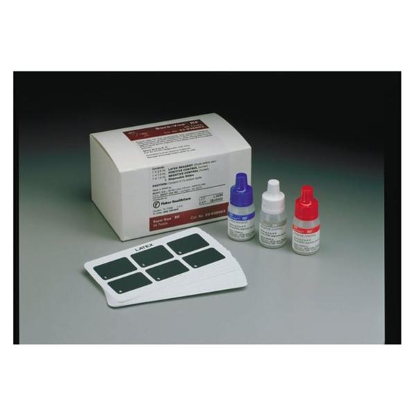 Fisher Scientific Co. Healthcare Sure-Vue Rf Test W/ Rgnt/Sld/+ & Neg Cntrl 50Tst 50/Bx - 23038003