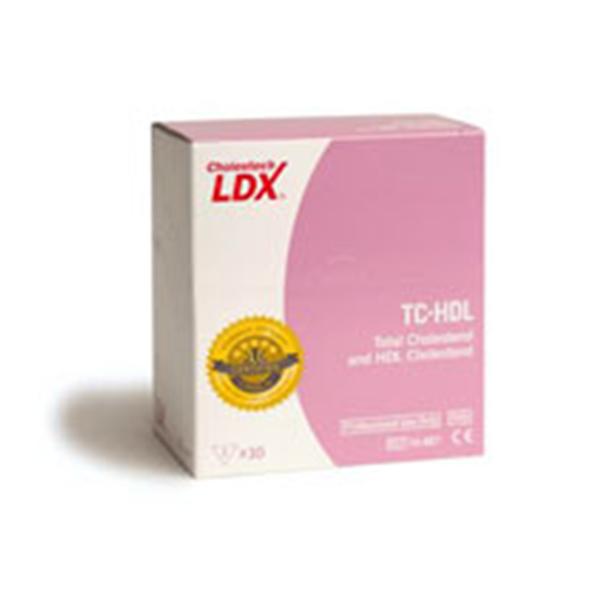Abbott Rapid DX N.America Cholestech Ldx Tc/Hdl Panel Test Kit 10 Count Cassette 10/Bx - 10987