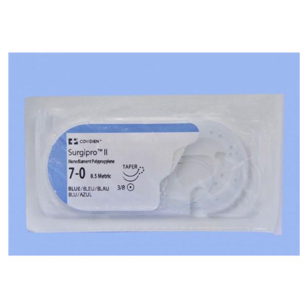 Medtronic MITG-Covidien Suture 7-0 Pp Cv-1/Cv-1 Surgipro Ii Blue 24" Double Arm Monofilament 36/Ca - VP702X
