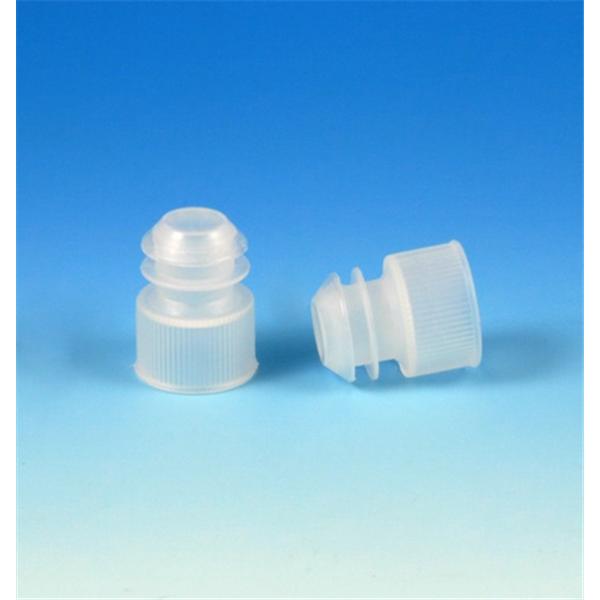 Globe Scientific Centrifuge Tube Plug Cap Polyethylene Clear 15Ml 1000/Bg - 6263C