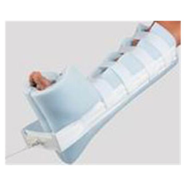 DJO Boot Traction Bucks Adult Foot Full Convoluted Foam 20X15.5" Ltblu Sz Medium Ea - 79-83065