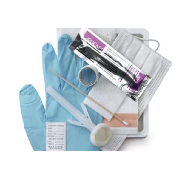 Medical Action Industries Tray Dressing Change Central Line W/ Ntrl Glv/Opst Iv3000 4X5 Drsng Ea, 20 Ea/Ca - 262811