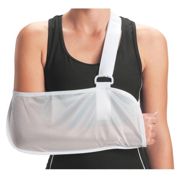 DJO Sling Envelope Chieftain Adult Arm Ttx Msh 7.75X17.5 Gry Sz Medium Universal Ea, 12 Ea/Ca - 79-84175