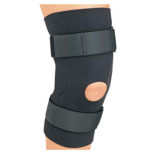 DJO Support Sleeve Adult Knee 3/16" Neoprene Black Size 3X-Large Universal Ea - 79-82159-10