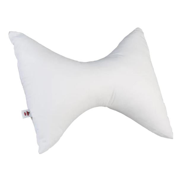 Core Products Pillow Sleeping Bowtie White Cotton Cover Firm Support Ea - FIB-210