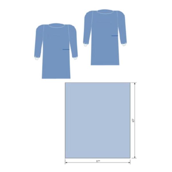 C-Core Medical Pack Drape Basic Iii With Drape/Non-Reinforced Sms Gown 12/Ca - 60006