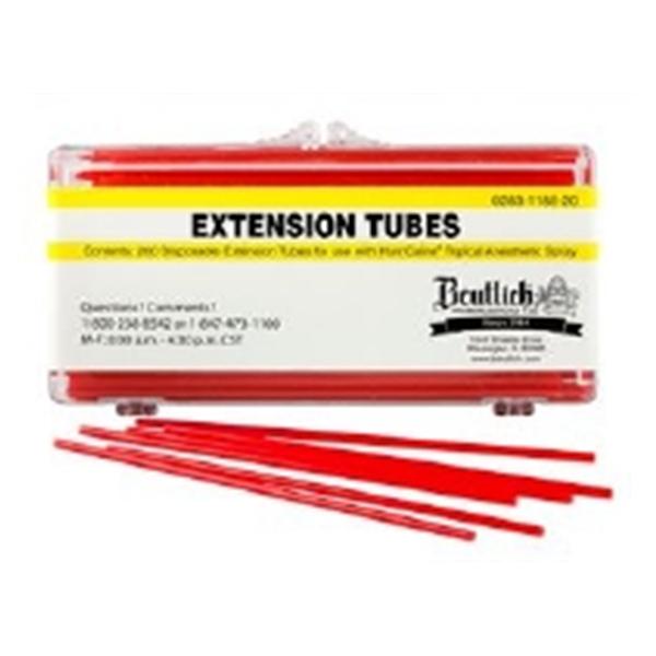 Beutlich LP Pharmaceuticals Tube Extension Hurricaine 200/Bx - 1185-20