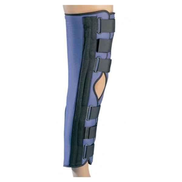 DJO Splint Immobilizer Procare Super Adult Knee Fm Blue Size X-Large Universal 1/Ea - 79-80038