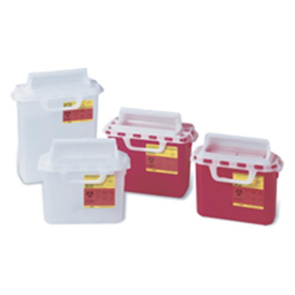 Becton-Dickinson Container Sharps 5.4Qt Plastic Red Each, 20 Ea/Ca - 305517