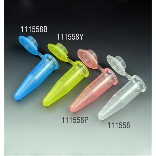 Globe Scientific Microcentrifuge Tube Polypropylene 1.5Ml Conical Bottom Non-Sterile 1000/Bg - 111558