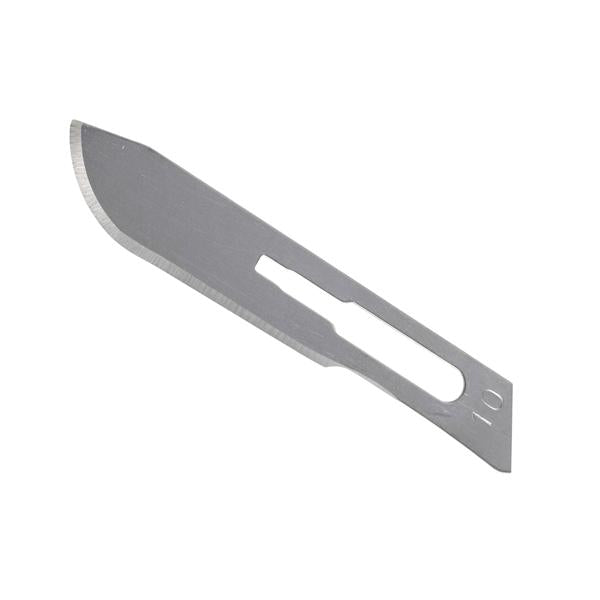 Myco Medical Supplies Blade Surgical Glassvan #10 Carbon Steel Non-Sterile 100/Bx - 2001T-10