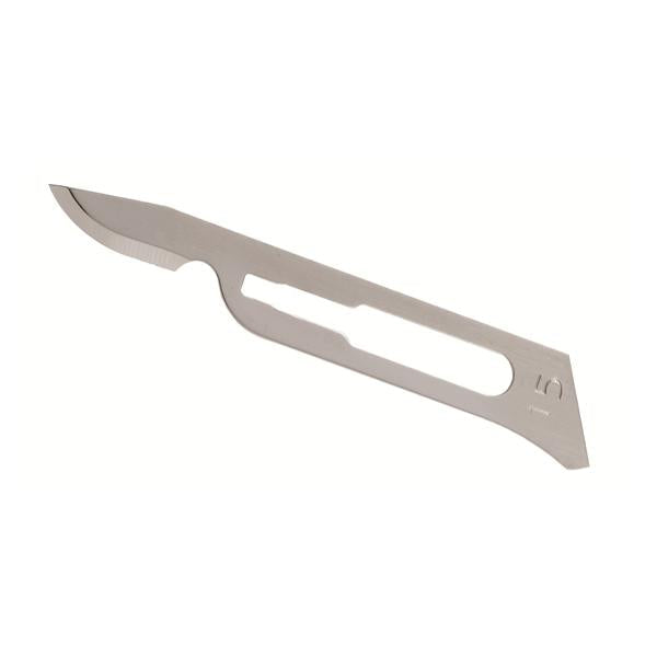 Myco Medical Supplies Blade Surgical Glassvan #15C Carbon Steel Non-Sterile 100/Bx - 2001T-15C