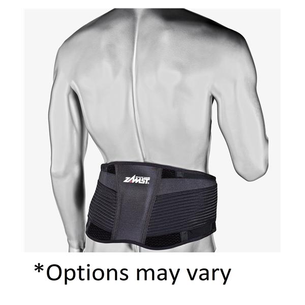 Kranos Corp DBA Schutt Sports Support Compression Zw-8 Adult Back Black Size X-Large Each - 473504
