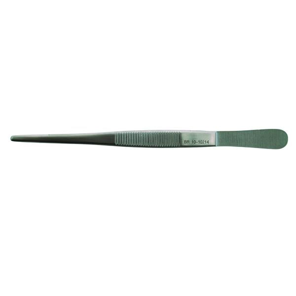 Hermann Medizentechnik Forcep Dressing 5-1/2" Serrated Stainless Steel Ea - BR10-10214