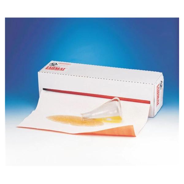 Bel-Art Products Labmat Absorbent Liner For Benchtop Polyethylene Film Orange 20"X50' 1/Rl - F246751000