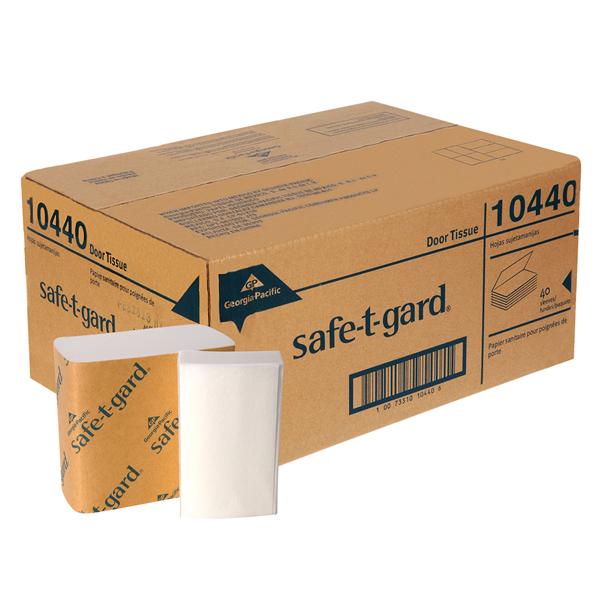 Georgia Pacific Tissue Safe-T-Gard White 2 Ply 40/Ca - 10440