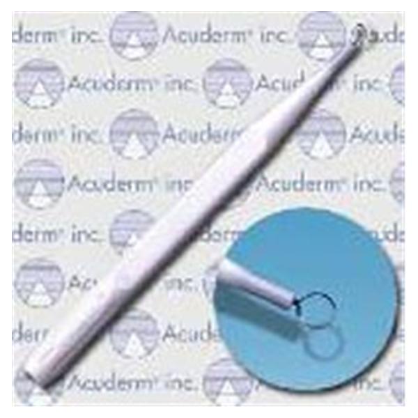 Acuderm Curette Dermal 7Mm 7Mm Loop Tip Stainless Steel Disposable 50/Bx - R0750