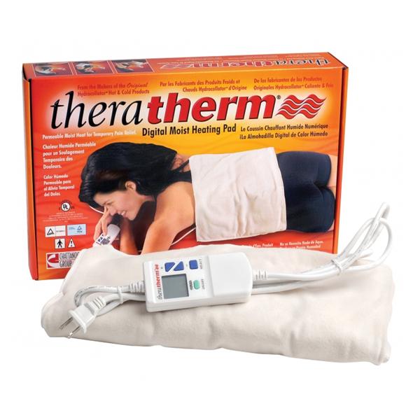 Chattanooga Corp. Pad Moist Heat Theratherm Flannel Cover Size Small 7X15" 7"X15" - 1030