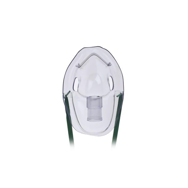 Hudson Respiratory Care Mask Aerosol Adult Clear/Green W/O Tubing 50/Ca - 1083