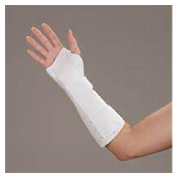 Deroyal Industries Inc Splint Adult Wrist Leatherette White Size 8" Large Left Ea - 8745-09