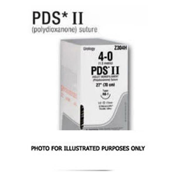 Ethicon Inc,a J & J Company Suture 7-0 Polydioxanone Bv-1 Pds Ii Violet 24" Monofilament 36/Bx - Z155H
